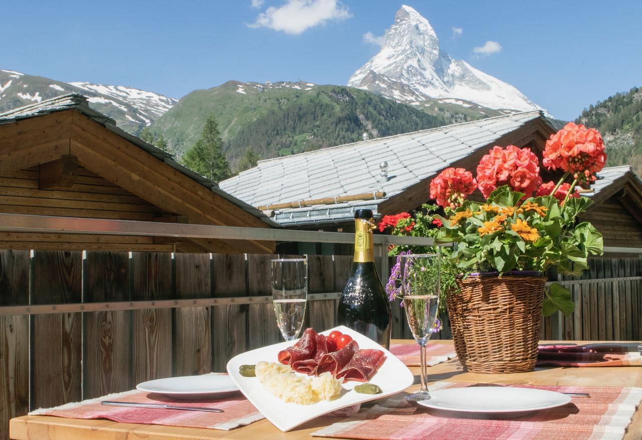 Chalet Herbi Zermatt Exteriör bild